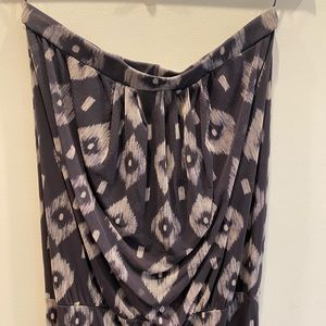 Strapless maxi dress